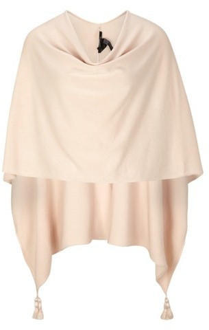 Comma Strick-Poncho (85.899.91.0020.8022) beige