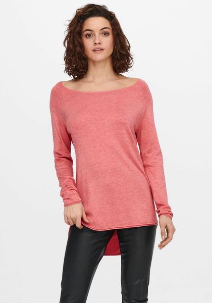 Only Onlmila Lacy L/s Long Pullover Knt Noos (15109964) tea rose
