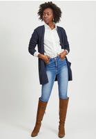 Vila Cardigan "VIRIL OPEN L/S KNIT CARDIGAN - NOOS" in offener Form