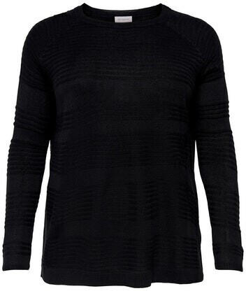 Only Carairplain L/s Pullover Knt Noos (15193822) black