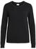 Vila Viril O-neck L/s Knit Top - Noos (14054177) black