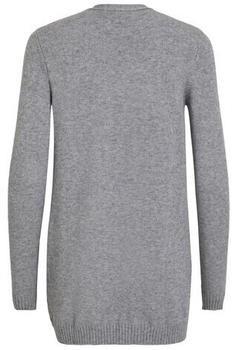 Vila Viril Open L/s Knit Cardigan - Noos (14044041) medium grey melange