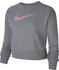 Nike Swoosh Dri-FIT Get Fit carbon heather/smoke grey/smoke grey