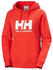 Helly Hansen HH Logo Hoodie Women alert red