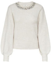 ONLY Strickpullover "ONLELSA L/S PULLOVER KNT NOOS" Materialmix, regular fit
