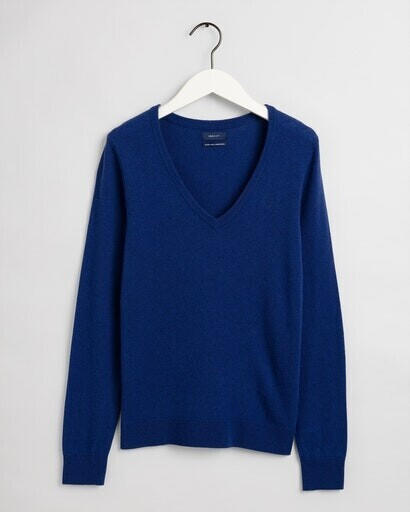 GANT Superfeiner Lambswool Sweater (4800502-435) crisp blue