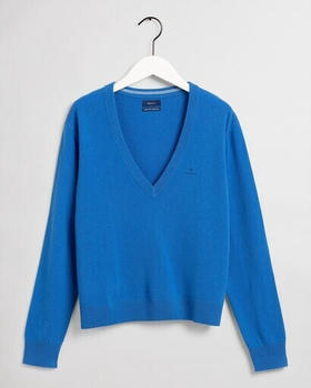 GANT V-neck Pullover Aus Super Fine Lambswool (4805509-466) strong blue