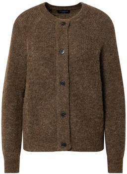 Selected Slflulu Ls Knit Short Cardigan B Noos (16074481) dachshund
