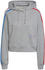 Adidas Originals Adicolor Tricolor Trefoil Crop Hoodie medium grey heather (GN2855)