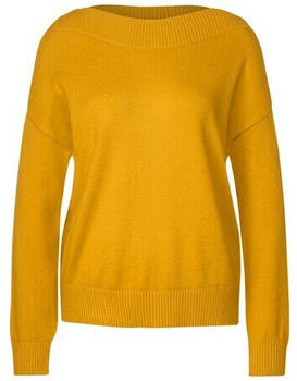 Street One Softer U-boot Pullover (A301352) amber yellow