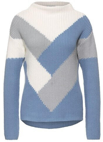 Street One Pullover Mit Colourblock (A301491) angel blue