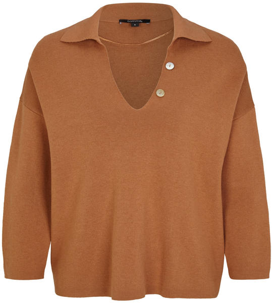 Comma Doubleface-pullover (81.1Q1.61.3472.8748) braun