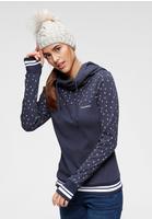 KangaROOS Hoodie, Langarm, figurbetonter Schnitt, aus Baumwolle, mit Kapuze