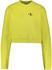 Calvin Klein Cropped Organic Cotton Logo Sweatshirt (J20J216548) lime zing