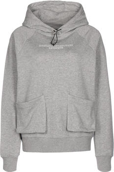 Nike French Terry Hoodie Sportswear Swoosh (CZ8896) dark grey heather/white