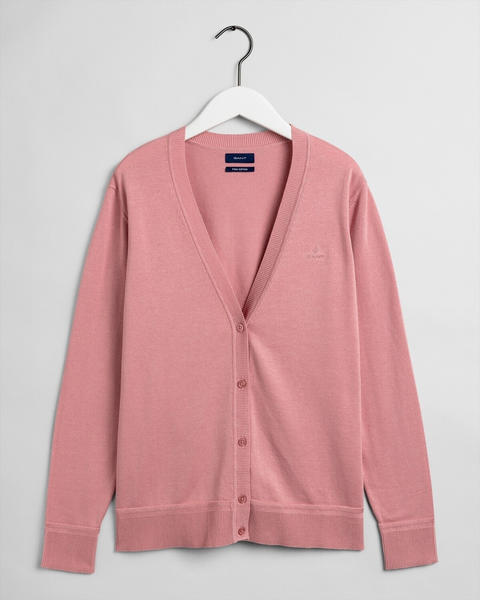 GANT V-neck Cardigan (4801518-659) summer rose