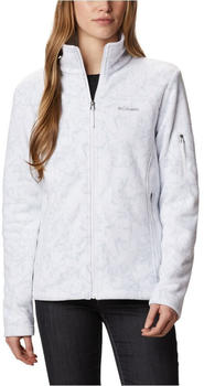 Columbia Sportswear Fast Trek II Printed Jacket Women white brushestrocke floral