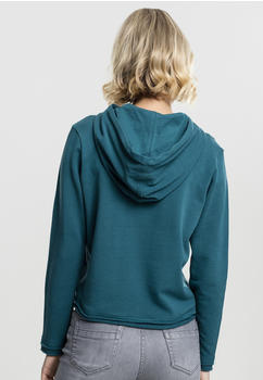 Urban Classics Cropped Terry Hoody (TB1305) teal