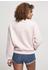 Urban Classics Ladies Oversized Color Melange Crewneck (TB4102-02918-0039) pink melange