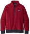 Patagonia Women's Woolyester Fleece Pullover molten lava