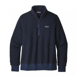 Patagonia Women's Woolyester Fleece Pullover navy blue