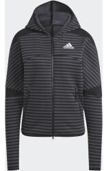 Adidas Z.N.E. Sportswear Stripe Allover-Print Hoodie black/grey (GI4625)