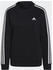 Adidas Essentials 3-Stripes Fleece Sweatshirt black/white (GS1344)