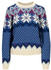 Dale of Norway Vilja Sweater (94981) ultramarine/off white/raspberry