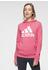 Adidas LOUNGEWEAR Essentials Logo Fleece Hoodie rose tone (H07889)