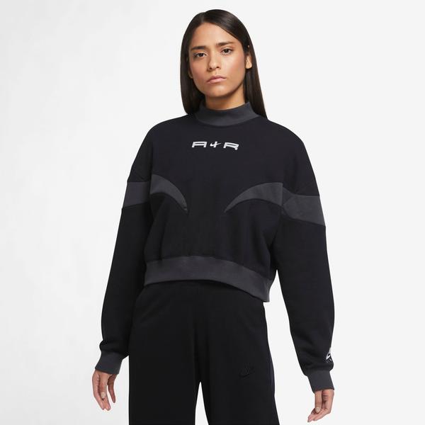 Nike Air Fleece Sweatshirt (DD5433) Black Smoke Grey White