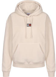 Tommy Hilfiger Tommy Badge Fleece Hoody smooth stone