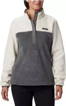 Columbia Benton Springs Fleecepullover city grey heather/chalk malbec/mineral pink/black