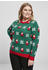 Urban Classics Ladies Santa Christmas Sweater (TB3791-02365-0037) x-masgreen