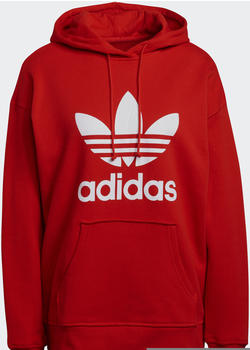 Adidas Women Originals Adicolor Trefoil Hoodie red (H33588)