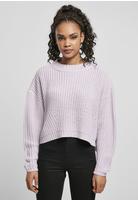 URBAN CLASSICS Rundhalspullover lila S (36)