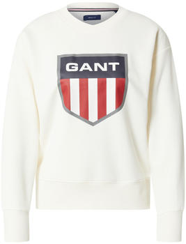 GANT Retro Shield Crew Sweatshirt (4204562) eggshell