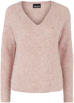 Pieces Pcellen Ls V-neck Knit Noos Bc (17114251)