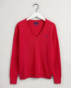 GANT V-neck Pullover Aus Extra Fine Lambswool (4800502-620) bright red