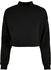 Urban Classics Ladies Cropped Oversized Sweat High Neck Crew (TB4560-00007-0037) black