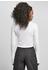 Urban Classics Ladies Cropped Rib Cardigan (TB4533-00220-0040) white