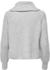 Only Onlkarinna L/s Zip Pullover Knt (15235955) light grey melange