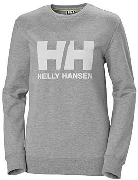 Helly Hansen Logo Crew Woman grey