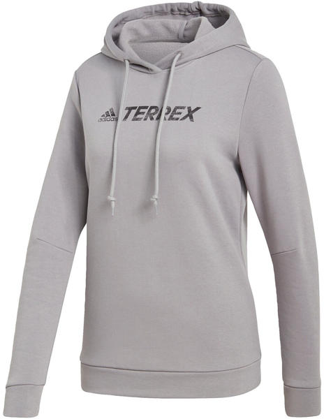Adidas TERREX Graphic Logo Hoodie charcoal solid grey (GL6116)