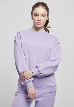 Urban Classics Ladies Organic Oversized Crew (TB4025-00928-0040) lavender