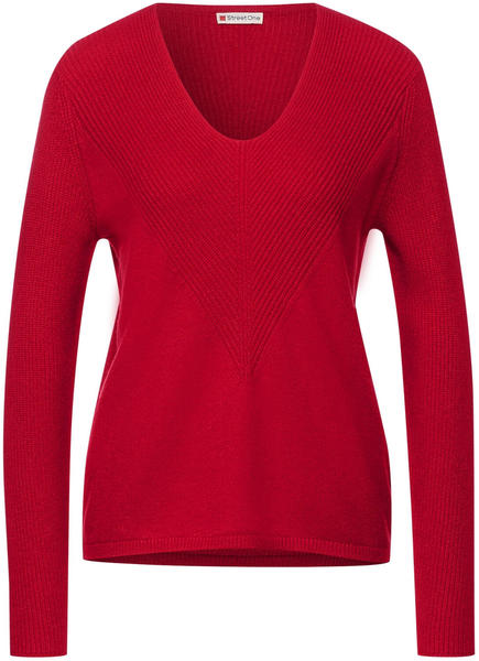 Street One Softer Strickpullover (A301657) full red