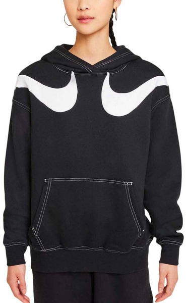 Nike Sportswear Swoosh Hoodie (DD5580) black/white/white