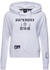 Superdry Corp Logo Foil Crop Hood Pullover Optic (W2011259A-01C)