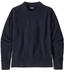 Patagonia Women's Recycled Wool Crewneck Sweater new navy