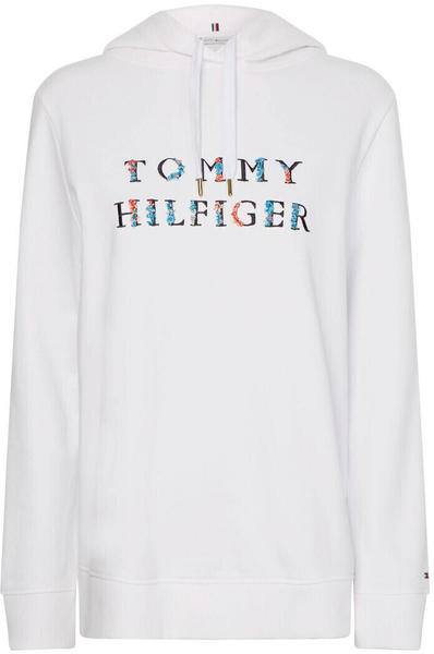 Tommy Hilfiger Floral Logo Hoody (WW0WW30985) white