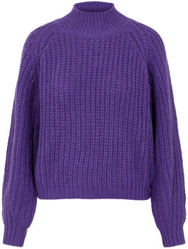 Y.A.S Yasultra Ls High Neck Knit Pullover S. (26024529) ultra violet